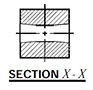 Junction Blocks SAE Porting - Cross Section